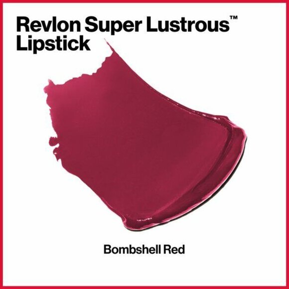Revlon Super Lustrous Lipstick #046 Bombshell Red - Picture 3 of 4